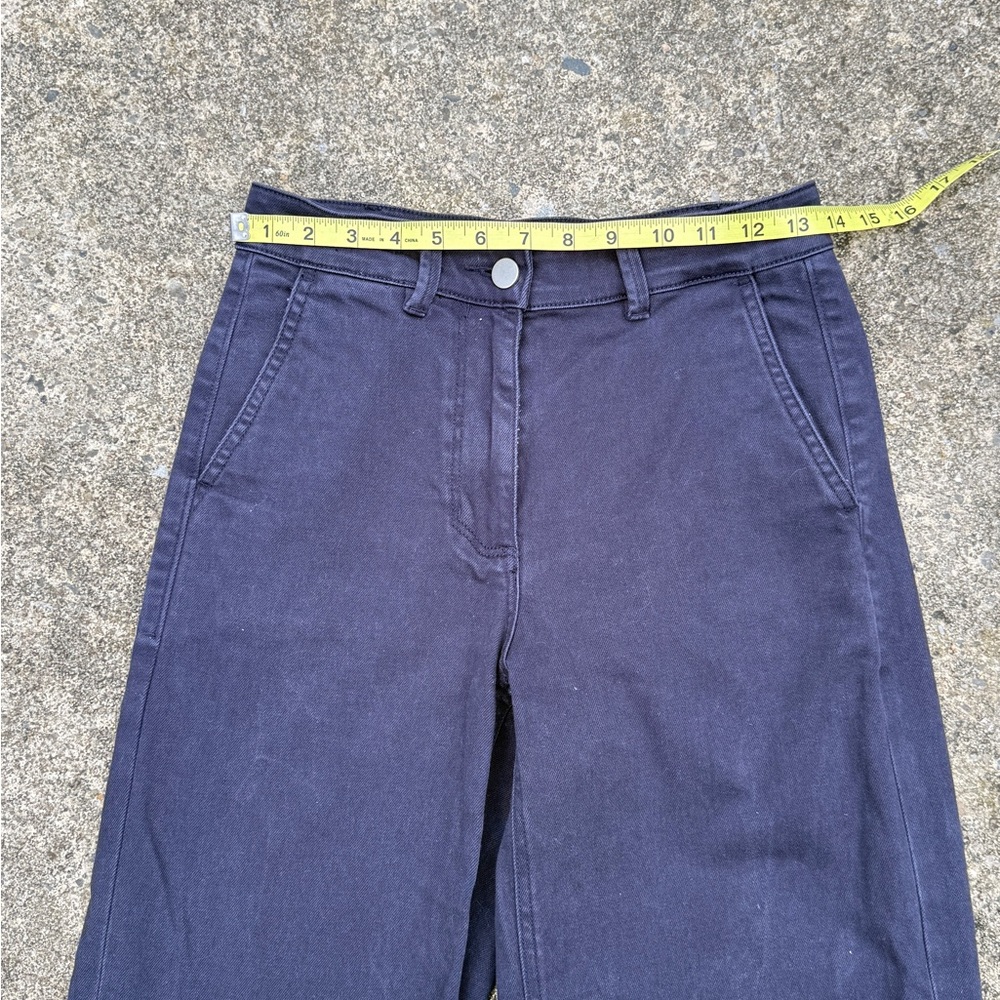 Everlane The Utility Straight-Leg Pants in Gorgeous Navy Color - Picture 7 of 14